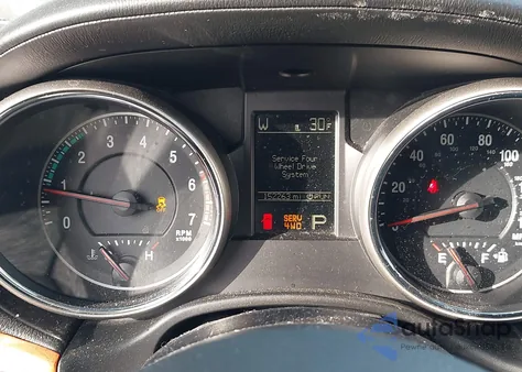 2012 Jeep Grand Cherokee Overland из США, поврежденный, VIN 1C4RJFCTXCC179034